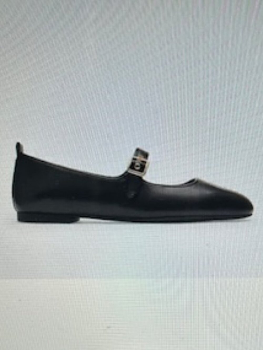 Coach Black C Rivet Leather Mary Jane Flats - Picture 11 of 12